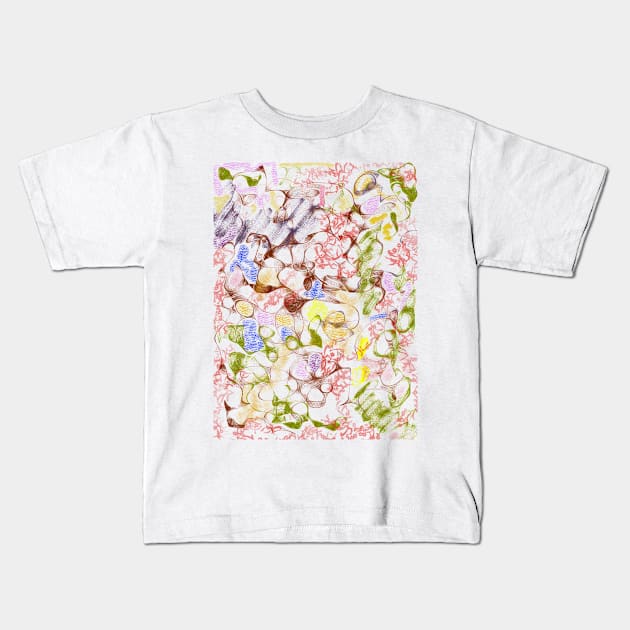 Colourful pattern for everyone Kids T-Shirt by fantastic-designs